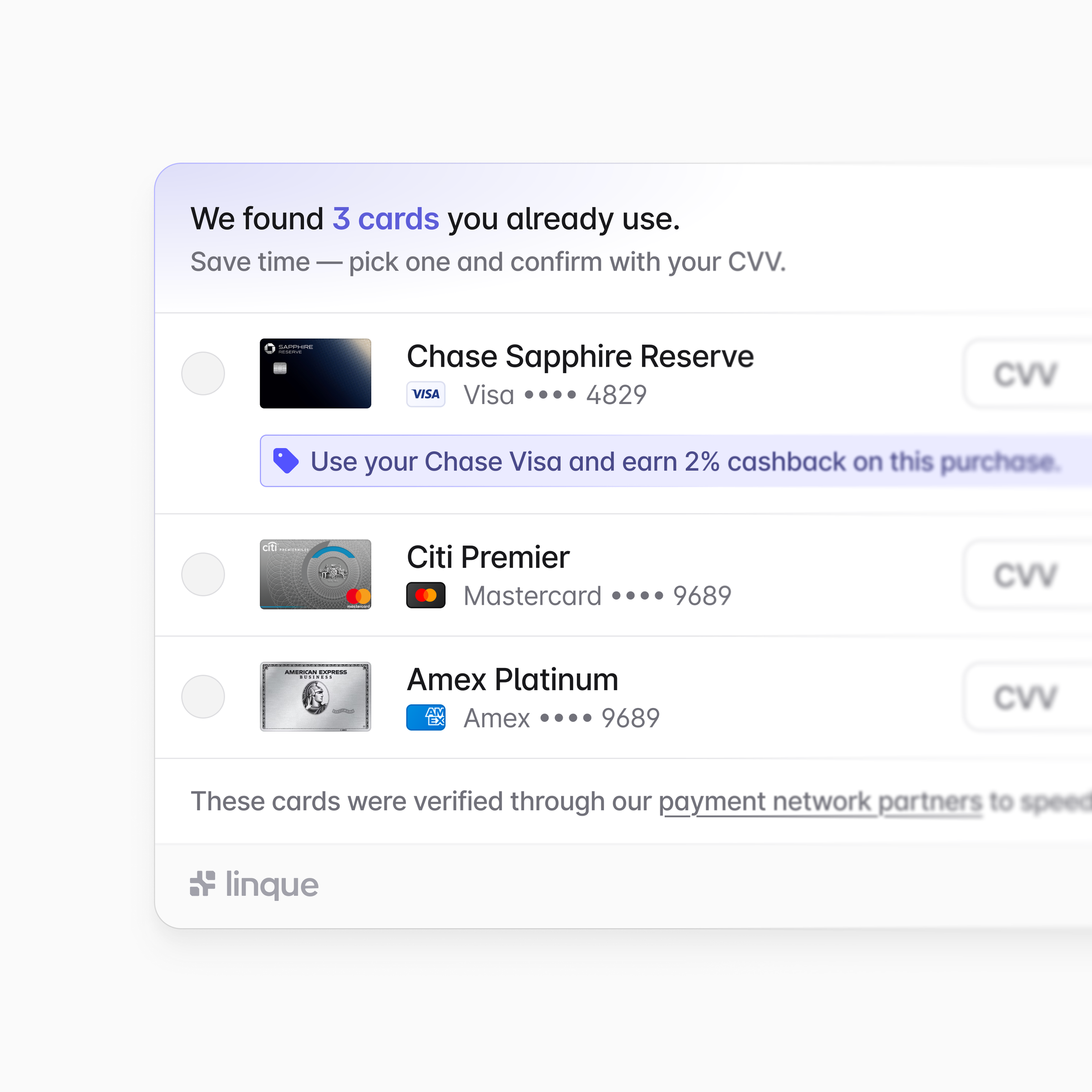 Basis Theory saved payment cards concept